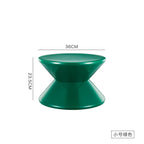 K-star Nordic Style Shoe Changing Stool Home Art Small Bench Simple Children Plastic Low Stool Creative Round Stool Hot 2024