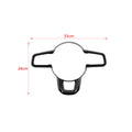 JIDIXIAN fit for Jeep Wrangler JL for Gladiator JT 2018 2019 2020 2021 2022 2023 2024 Car Steering Wheel Decoration Panel Cover