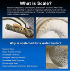 Salt Free Water Descaler Whole House, Scale Water Softener System, Pre