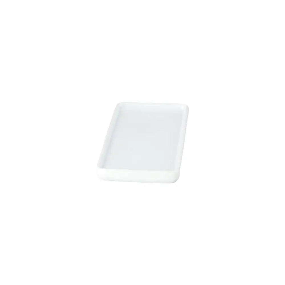 Bathtub Kitchen Porcelain Rectangular White Sink Organizer Vanity Tray Storage Holder Storage Plate