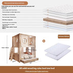 Kids Bed Kids Bedroom Furniture Children's Family Girl Beds Letto Bambini Children's Montessori Bed Wood Children's Bed