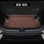 For BYD Dolphin Mini 2025 Custom Car Trunk Mat BYD Seagull Leather Full Coverage Cargo Liner Waterproof Interior Accessories