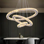 Crystal Pendant Lights Hanging Ceiling Lamps For Dining Room Nordic Modern Chandeliers For Living Room 2021 Indoor Lighting Home