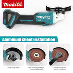 Makita DGA404 125/100mm Brushless Lithium Electric Angle Grinder Rechargeable Cutting Machine High Power Polishing Machine