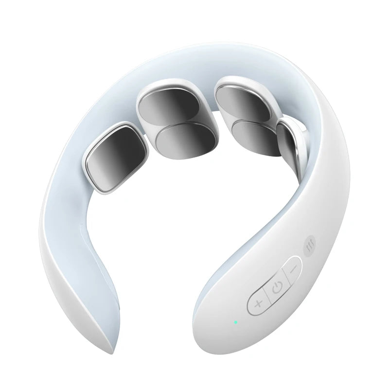 UKL Pulse Back Neck Massager Wireless Smart Shoulder and Neck Massager Heating Pain Relief Muscle Impact Massage Health Care