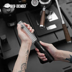 MHW-3BOMBER Rechargeable Milk Frother Pitcher Handheld Electric Foam Maker Stainless Steel Whisk Foamer for Espresso Latte Tool