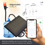 Tuya Wifi-compatibility Solar Power Timer Smart Drip Irrigation System Remote Control Watering Kit for Garden Balcony Plants Pot