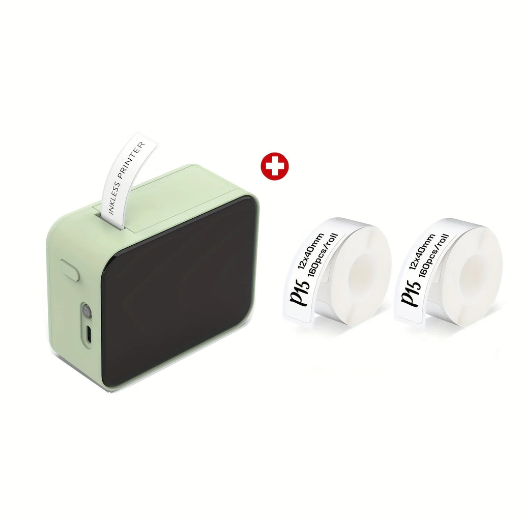 Marklife P15 Thermal Label Printer Similar as D11 D110 D101 Labeling Machine Wireless Bluetooth Label Maker With Label Sticker