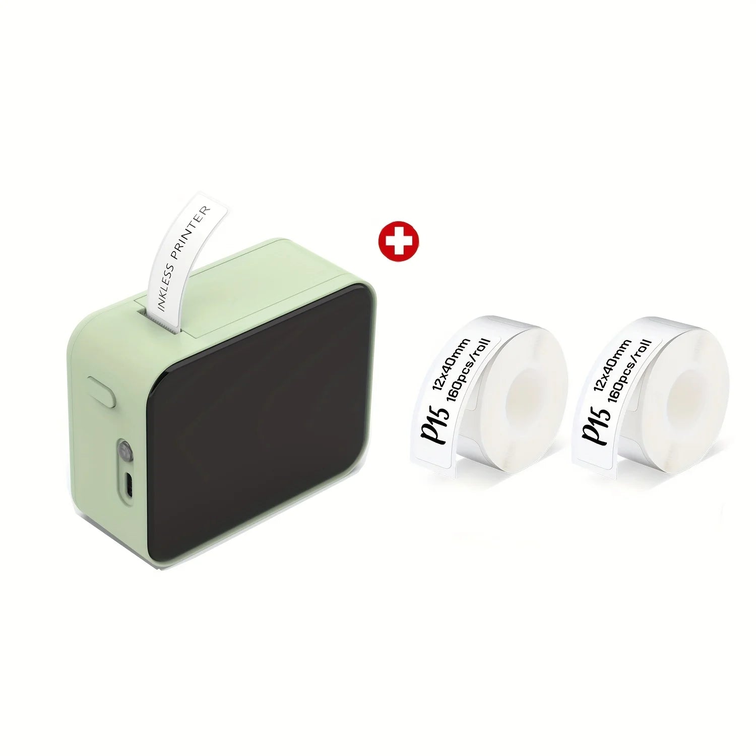 Marklife P15 Thermal Label Printer Similar as D11 D110 D101 Labeling Machine Wireless Bluetooth Label Maker With Label Sticker