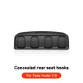 YZ for Tesla Model Y 3 Highland Juniper 2021-25 Folding hidden hooks for back seat ABS material Automotive Interior Accessories