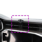 Car Phone Holder For AUDI A6 C8 A7 2019 2020 2021 2022 2023 2024 Special Fixed Bracket Base Wireless Charging Accessories