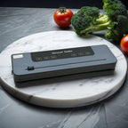 Electric Vacuum Sealer with Built-in Cutter for Food Storage Touch Button Dry/Wet Food Packaging Machine Vacuum ier device