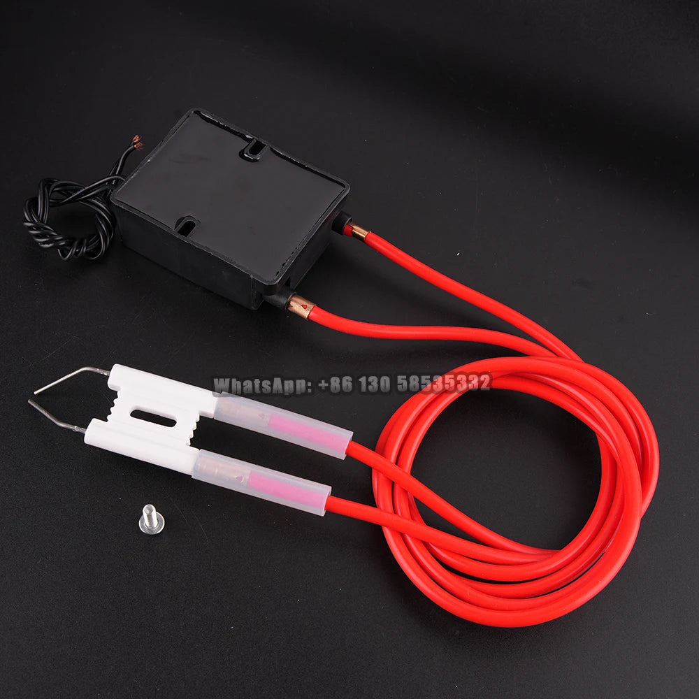 Burner Igniter 230V Voltage Pulse Ignition Transformer Fuel Oil Heater Waste Oil Burner Ceramic Ignition Electrode Ignitor Cable