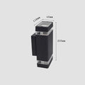 E27/GU10 Outdoor Lights Lighting Wall Light Waterproof Up Down Aluminum Garden Light Double Head Wall Lamp Corridor Lighting