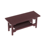 1Pc 1/12 Dollhouse Miniature Kitchen Room Dining Wood Table Model Furniture Accessories for Doll House Decor Kids Play Toys