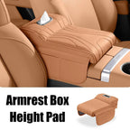 For Haval H9 2rd 2024 2025 Car Armrest Box Height Increase Pad Car Armrest Box Storage Bag Car Leather Protective Cover