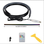 Symphony Car Atmosphere Light Automatic OFF Module 30 Seconds Glove Box USB Expansion Dock Ambient Lamp For Tesla Model 3 Y S X
