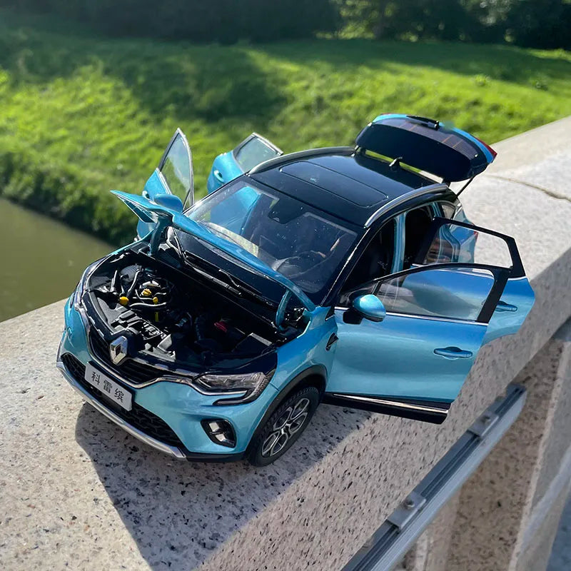 1:18 CAPTUR SUV Alloy Car Model Diecast Metal Toy Off-road Vehicle Car Model High Simulation Collection Children Gift Decoration