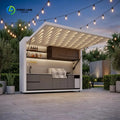 304 Stainless Steel Modular Outdoor Kitchen Set  Station Cabinet Island with Sink Drawer Weatherproof Customized