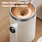 Automatic Stirring Cup Rechargeable Magnetic Mixer Electric Portable Coffee Mug Intelligent Coffee Mug Stainless Steel Coffee Mu