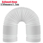 130/150mm Universal Duct Extension Pipe Air Ventilation Pipe Hose Air Conditioner Exhaust Accessories Duct Air System Vent