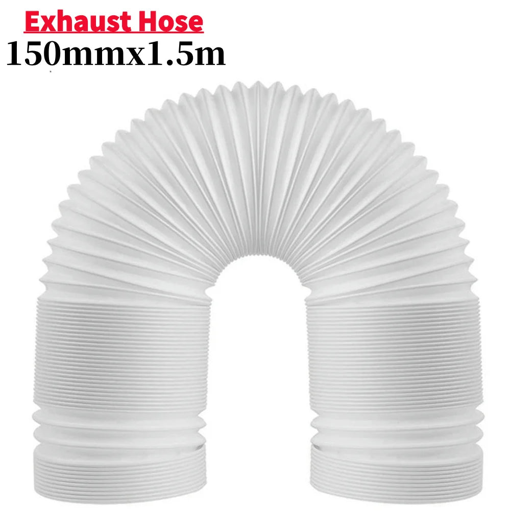 130/150mm Universal Duct Extension Pipe Air Ventilation Pipe Hose Air Conditioner Exhaust Accessories Duct Air System Vent