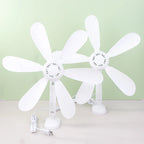 Wall Fan Small Wall Mounted Electric Fan No Drilling Required For Hous