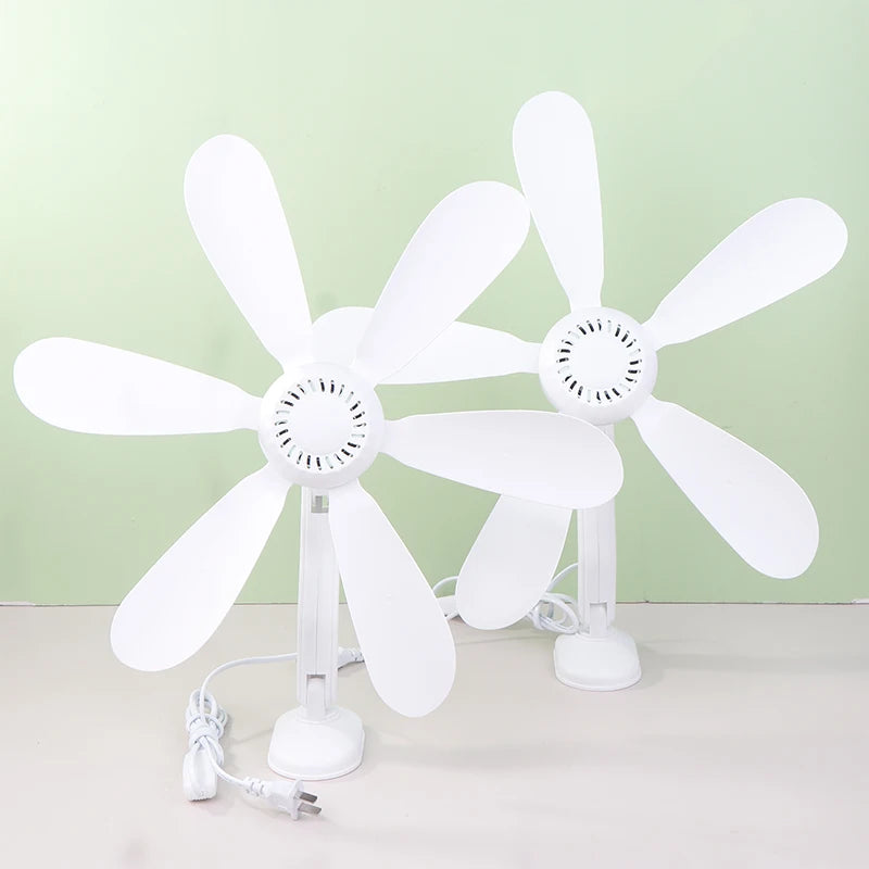 Wall Fan Small Wall Mounted Electric Fan No Drilling Required For Hous