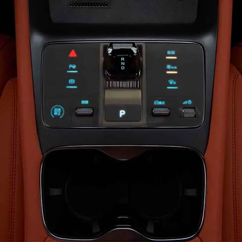For BYD Sealion 7 Sea Lion 07 EV 2024 2025 Central Control Gear Shift Button Protection Cover Protection Pad Accessories LHD