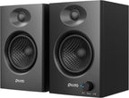 OHAYO 60W Computer Speakers for Music Gaming, Active Bluetooth 5.3, Stereo 2.0 Speakers for Desktop PC or Laptop, Aux RCA Input