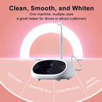 VLVEE New Professional Bubble Beauty Machine Facial Cleaning Device Dense Foam 3 Gears Speed Adjustment Brighter Skin