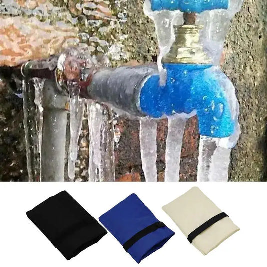 Winter outdoor faucet insulation cover waterproof thickened faucet cover anti-freeze ice protective cover for pipe insulation