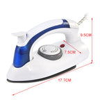 Portable Foldable Folding Compact Mini Handheld Steam Iron Temperature