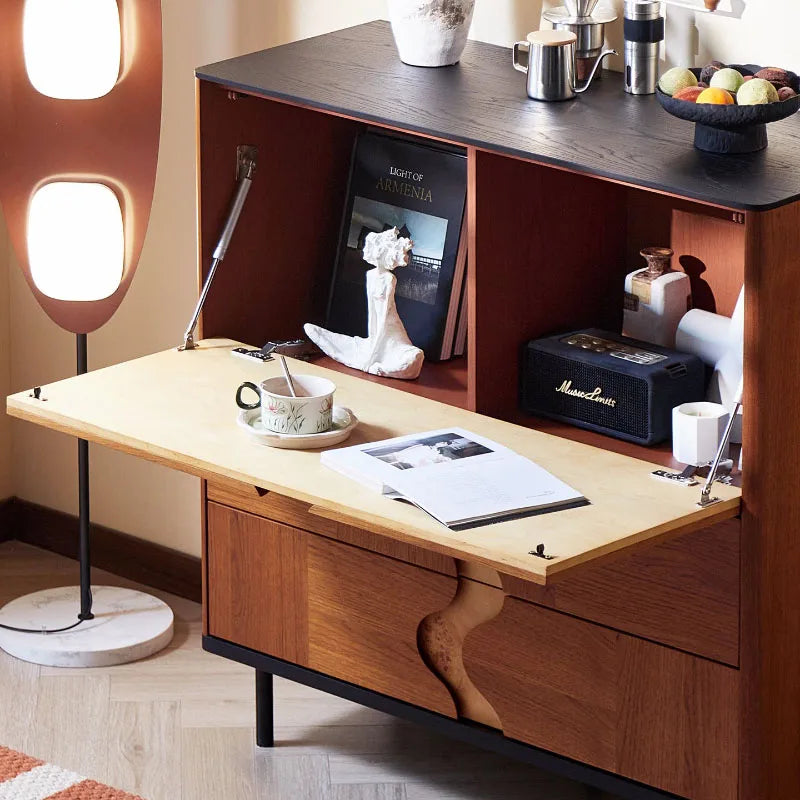 With Drawers Living Room Cabinet Tiny Cute Cream Style Creative Storage Kitchen Cabinet Elegant Luxury Muebles Home Furniture