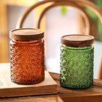 Food Container Kitchen Storage Glass Jars Lid Organizer Boxes Cereal Mason Jar Snack Box Organizer Sealed Glass Bottle Gadgets