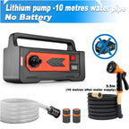 Wireless Water Pump Durable Agricultural Irrigation Car Wash Sprayer Garden Supplies for Makita 18V Battery(no battery)
