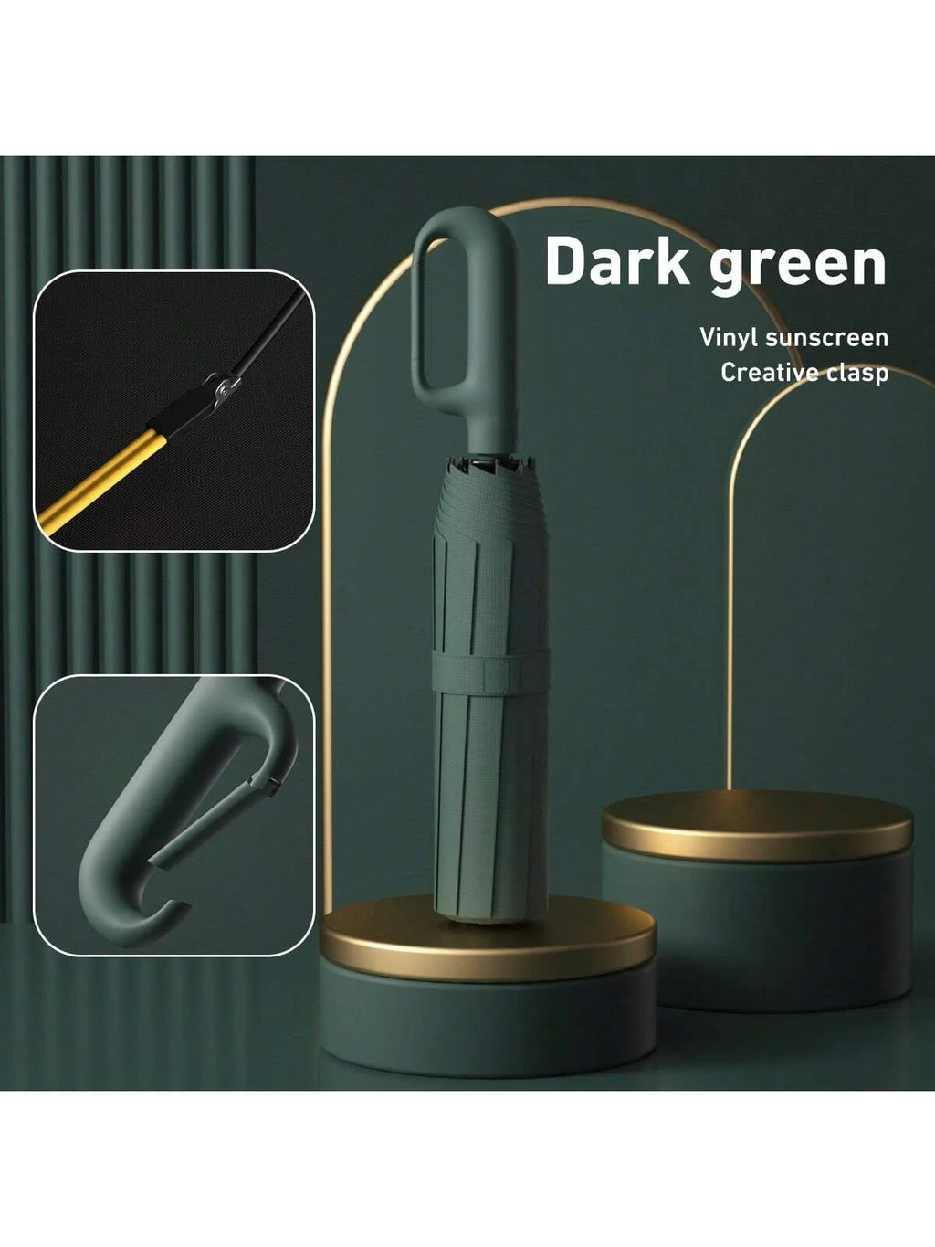 Strong Windproof Automatic Umbrella 72 Bones Sunshade Uv Protection Folding Men's Umbrella Buckle Rain Large Parasol for Women