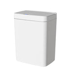 18L Smart Bathroom Trash Can Automatic Bagging Electronic Trash Can White Touchless Narrow Smart Sensor Garbage Bin Smart Home