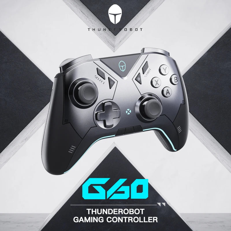 G60 Professional Buletooth Wireless Wired Vibration Best Gamepad Joystick Controller for Switch Windows PC STEAM TV Game Joy