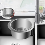 1-10PCS Swan Drainage Blue Stainless Steel Sink Filter Basket Kitchenware Storage Basket Hanging Drainage Rack Sink Organiser