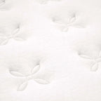14” Innerspring and Memory Foam Queen Mattress With Individually Encased Coils, White