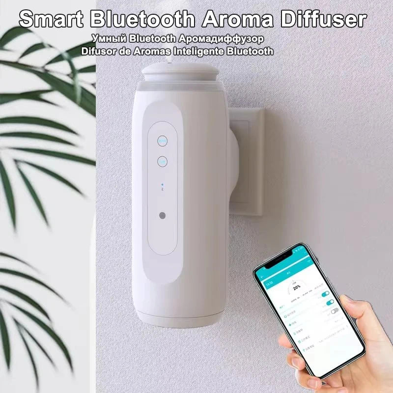 Smart Aroma Diffuser Bluetooth Auto Light Sensor Auto Timer LED Screen