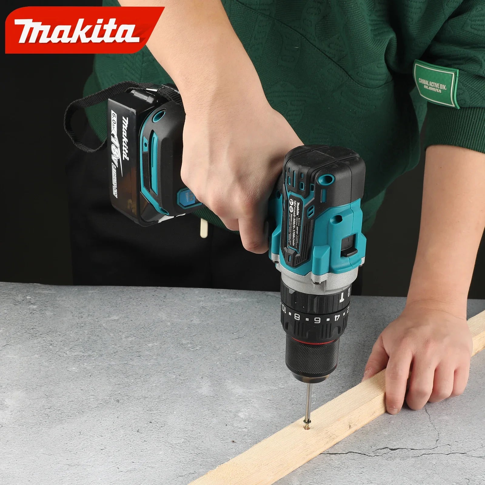 2025 Makita DDF487: 13mm Brushless Lithium - Powered Electromechanical Drill Screwdriver - Trusted Brand, High - Performance