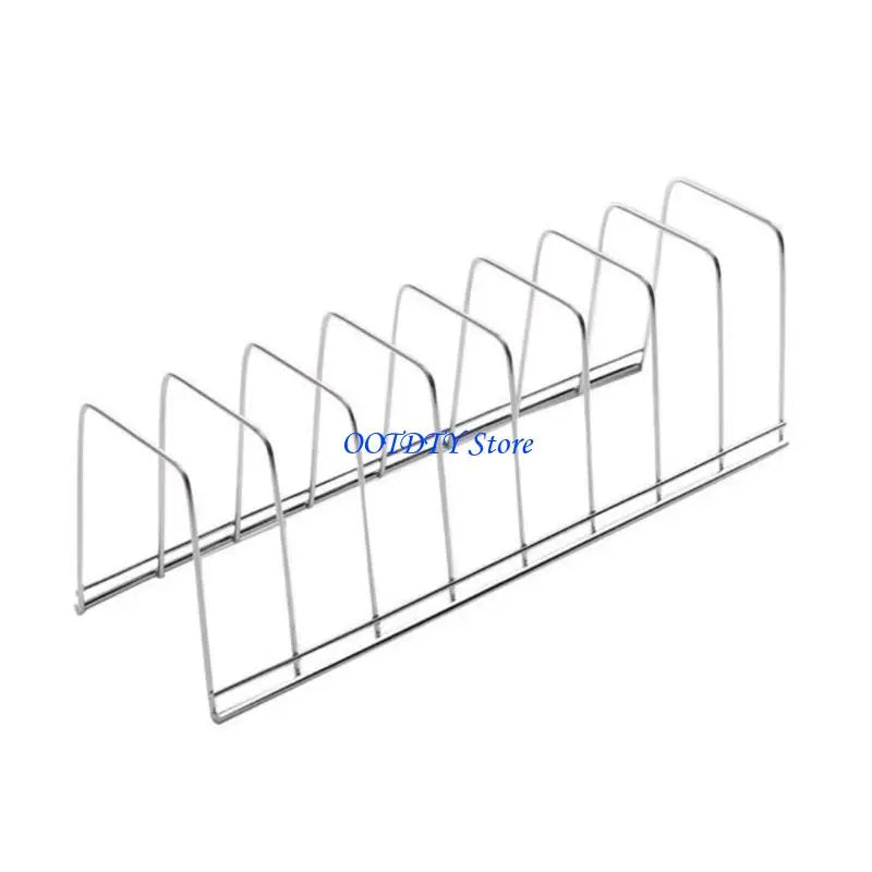 367A Nonrust Steel Kitchen Organizers Dish Rack With Drainage Design Tableware Organizers For Countertop Space Saving Storage