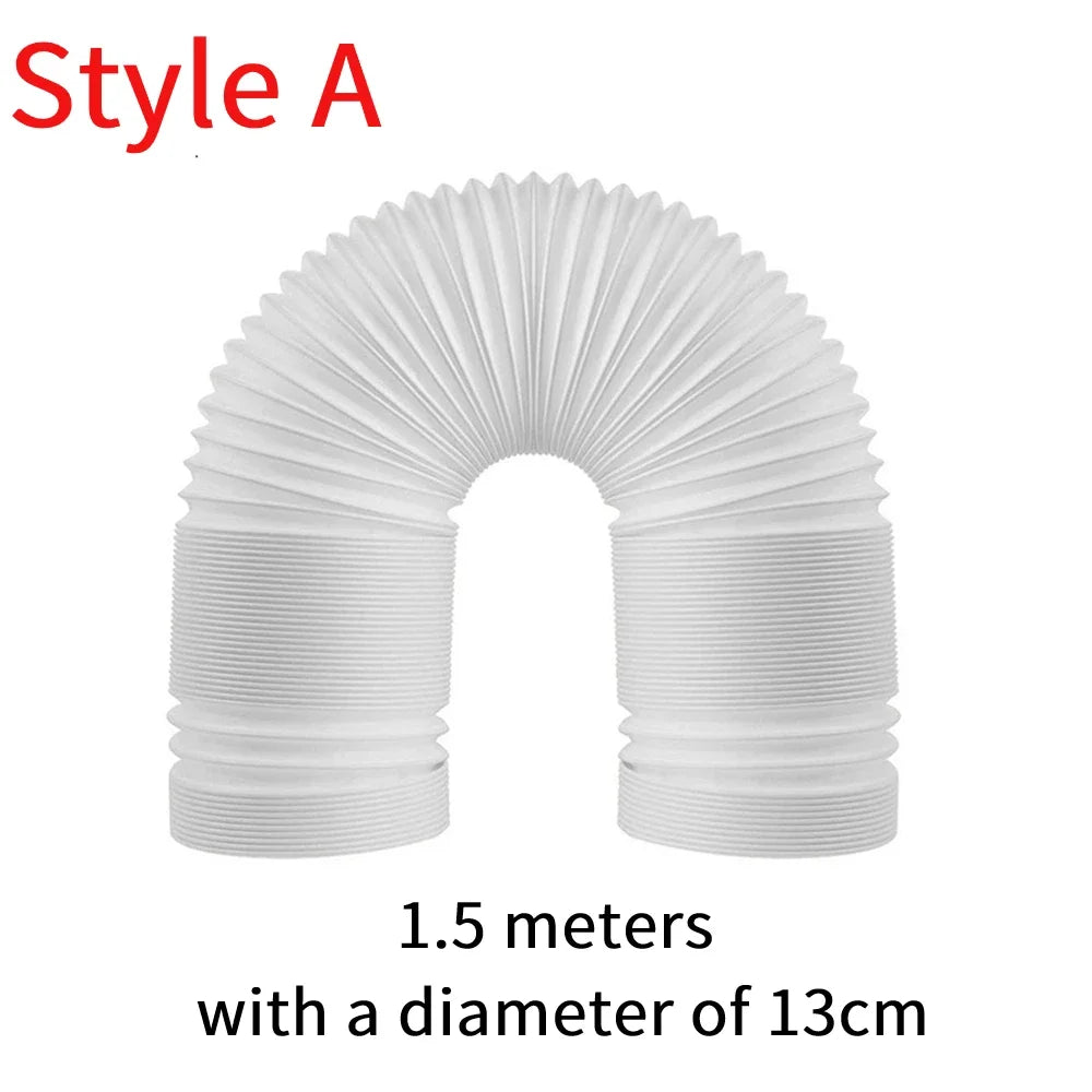 Air Conditioner Exhaust Hose Vent Kit Mobile Air Conditioning Parts Window Kit Slide Plate Tube Connector Wind Shield Adaptor