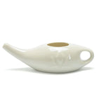Nose Cleaner Himalayan Salt Premium Ceramic Neti Pot 8oz (250ml) Nasal