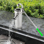 Deep Well Water pump 32mm Handheld Press Pump Stainless Steel Hand Well Pump  for Industrial Work or Garden Yard Farm Home