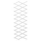 1pc Premium Natural Wood Anti Corrosion Expandable Garden Fence Decorative Wooden Yard Border Plant Climbing Support