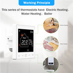 Tuya Smart Home Wifi Heating Thermostat Floor Heating Water Gas Boiler Temperature Thermoregulator Google Home Alexa Alice