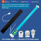 Lifelibero Tuya Zigbee Battery  Window Smart Curtains Blinds Roller Motor For 37 38mm Tube Work Alice Alexa Smart Speaker Home
